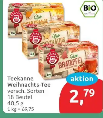 Budni Teekanne weihnachts-tee winter orange Angebot