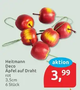 Budni Heitmann deco äpfel auf draht Angebot