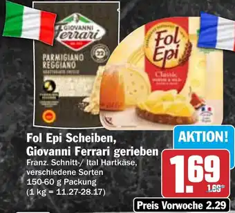 HIT Fol Epi Scheiben, Giovanni Ferrari gerieben Angebot