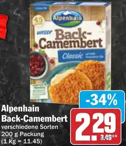 HIT Alpenhain Back-Camembert Angebot