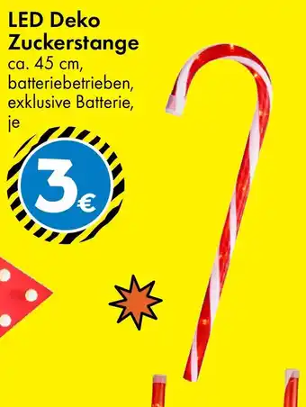 TEDi LED Deko Zuckerstange Angebot