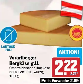 HIT Vorarlberger Bergkäse g.U. Angebot