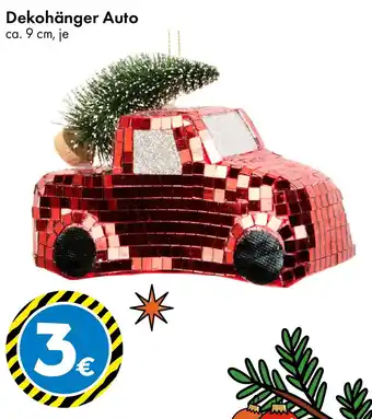 TEDi Dekohänger Auto Angebot