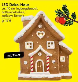 TEDi LED Deko-Haus Angebot