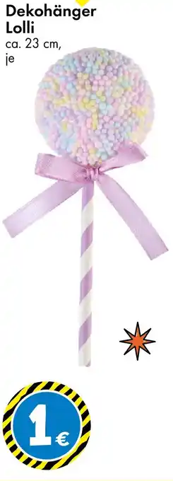 TEDi Dekohänger Lolli Angebot