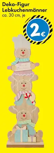 TEDi Deko-Figur Lebkuchenmänner Angebot