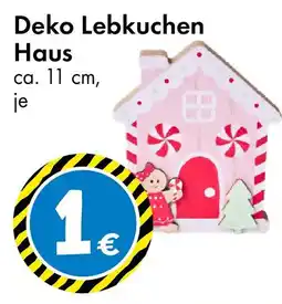 TEDi Deko Lebkuchen Haus Angebot