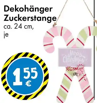 TEDi Dekohänger Zuckerstange Angebot