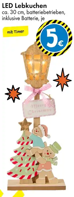 TEDi LED Lebkuchen Angebot