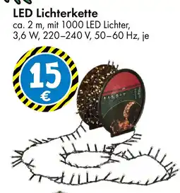 TEDi LED Lichterkette Angebot
