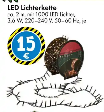TEDi LED Lichterkette Angebot