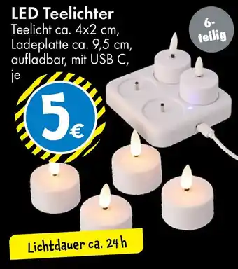 TEDi LED Teelichter Angebot