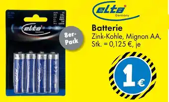 TEDi elta Batterie 8er- Pack Angebot