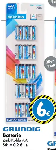 TEDi GRUNDIG Batterie 30er- Pack Angebot