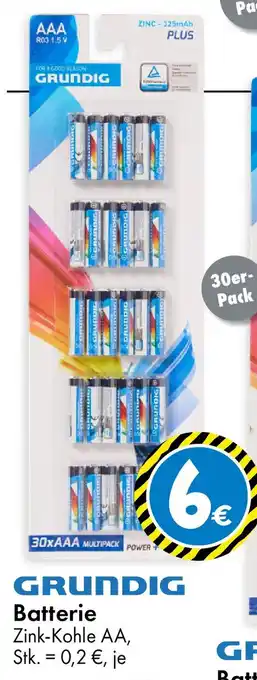 TEDi GRUNDIG Batterie 30er- Pack Angebot