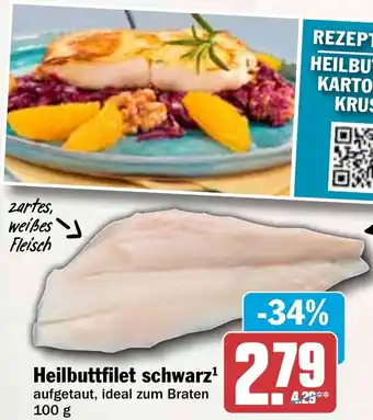 HIT Heilbuttfilet schwarz Angebot