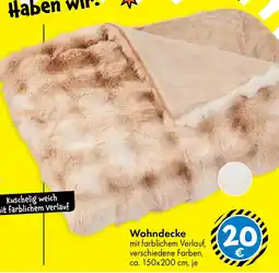 TEDi Wohndecke Angebot