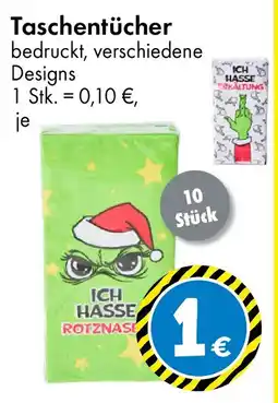 TEDi Taschentücher Angebot