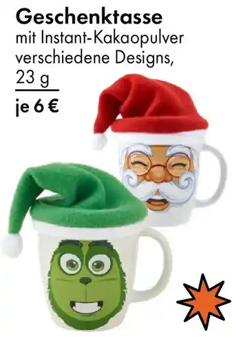 TEDi Geschenktasse Angebot
