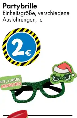 TEDi Partybrille Angebot