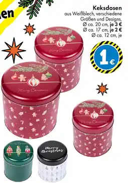 TEDi Keksdosen Angebot