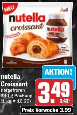 HIT nutella Croissant Angebot