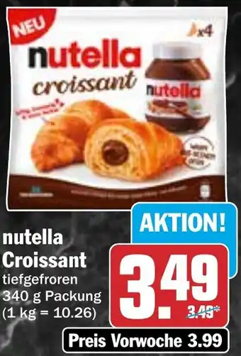 HIT nutella Croissant Angebot