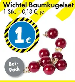 TEDi Wichtel Baumkugelset Angebot