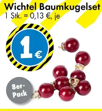 TEDi Wichtel Baumkugelset Angebot