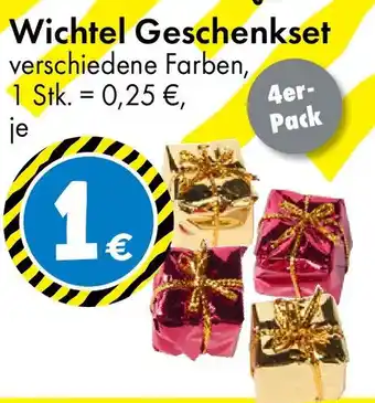 TEDi Wichtel Geschenkset 4er- Pack Angebot