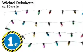 TEDi Wichtel Dekokette Angebot