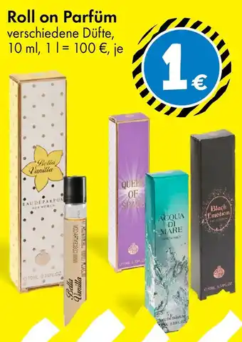 TEDi Roll on Parfüm Angebot
