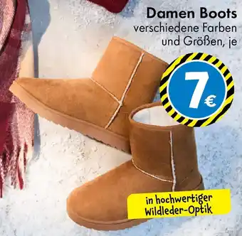 TEDi Damen Boots Angebot