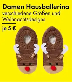 TEDi Damen Hausballerina Angebot