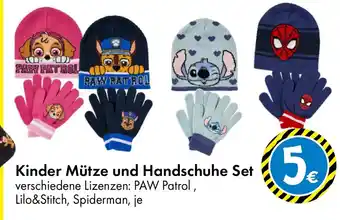 TEDi Kinder Mütze und Handschuhe Set Angebot