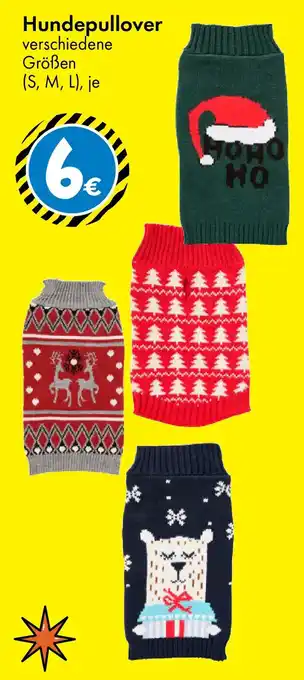 TEDi Hundepullover Angebot