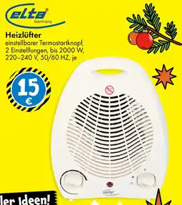 TEDi elta Heizlüfter Angebot