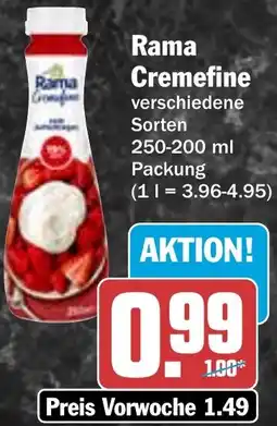 HIT Rama Cremefine Angebot