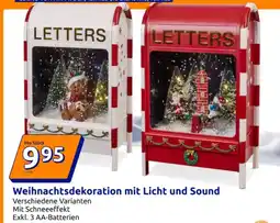 Action Weihnachtsdekoration mit Licht und Sound Angebot