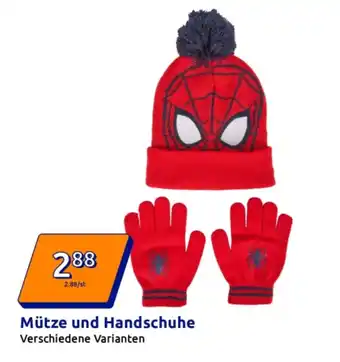 Action Mütze und Handschuhe Angebot