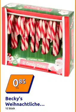 Action Becky's 12 Candy Canes Angebot