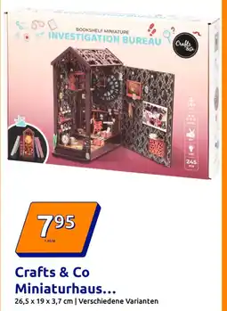 Action Crafts & Co Miniaturhaus... Angebot