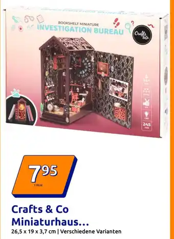 Action Crafts & Co Miniaturhaus... Angebot