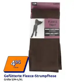 Action Gefütterte Fleece-Strumpfhose Angebot