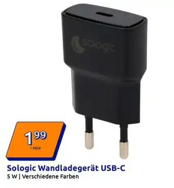 Action Sologic Wandladegerät USB-C Angebot