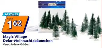 Action Magic Village Deko-Weihnachtsbäumchen Angebot