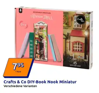 Action Crafts & Co DIY-Book Nook Miniatur Angebot