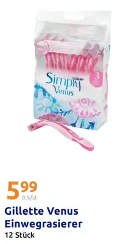 Action Gillette Venus Einwegrasierer Angebot