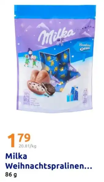 Action Milka Weihnachtspralinen... Angebot