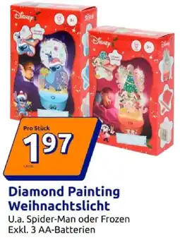 Action Disney diamond painting weihnachtslicht spider-man Angebot